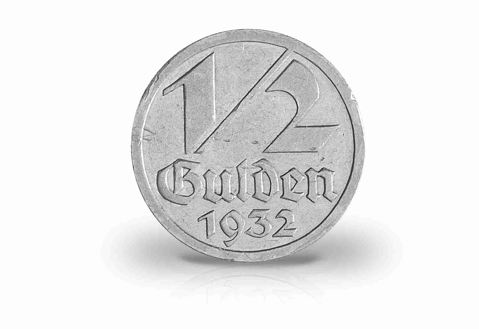1/2 Gulden 1932 Danzig Wappen