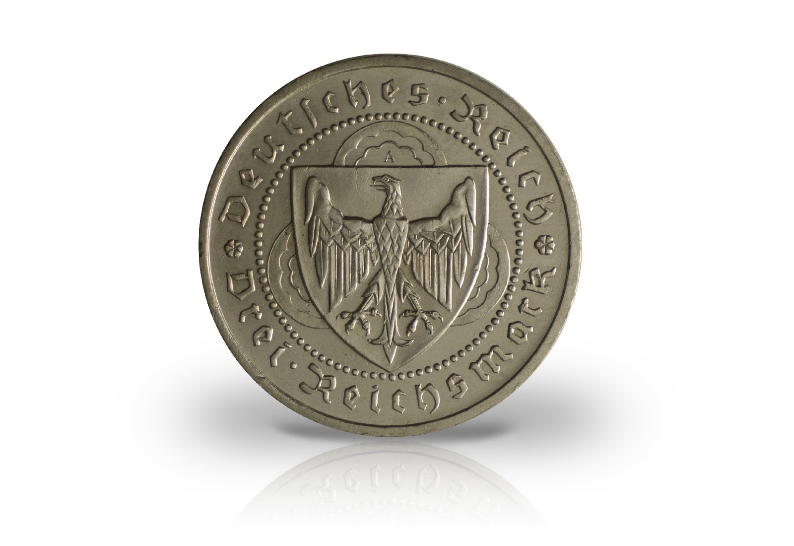 3 Mark 1930 Weimarer Republik Walther von der Vogelweide Jaeger-Nr. 344