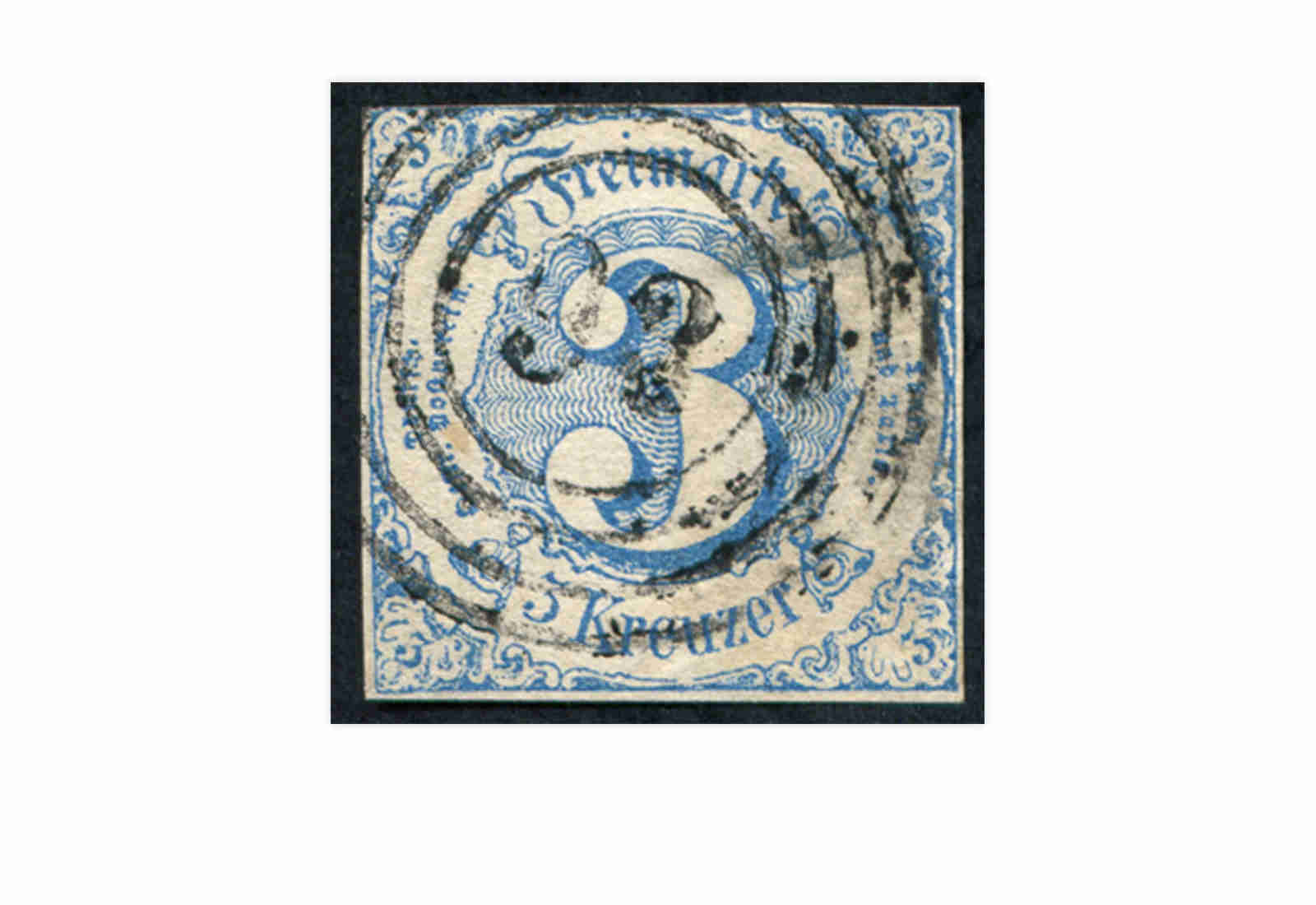 Briefmarke Altdeutschland Thurn und Taxis Freimarke 1859-1861 Michel-Nr. 21 gestempelt