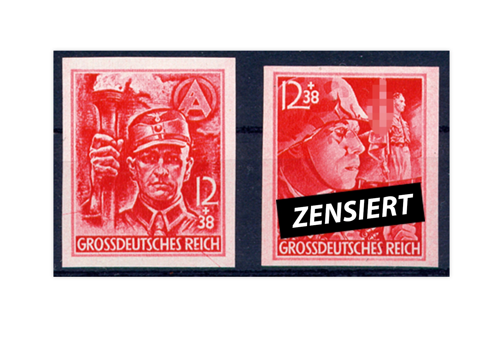 Briefmarken Deutsches Reich 1945 Michel-Nr. 909/10 U postfrisch