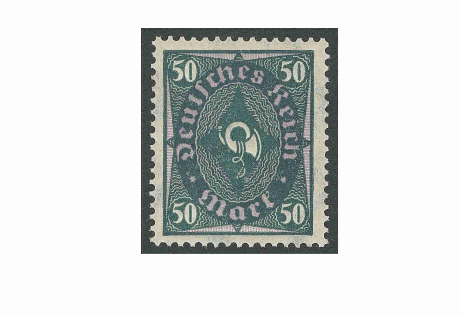 Briefmarke Ganzsache Württemberg DP 38 ungebraucht