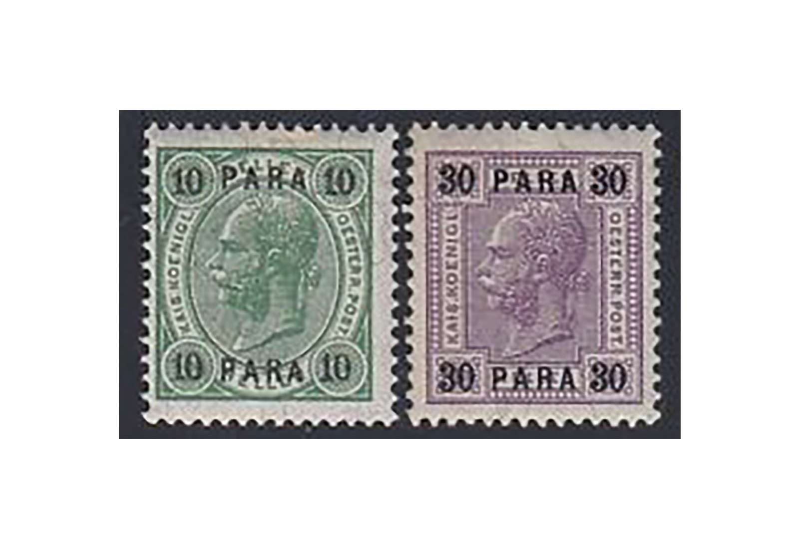 Levante Franz Joseph 1906/7 Mi.Nr. 51-52 gest.