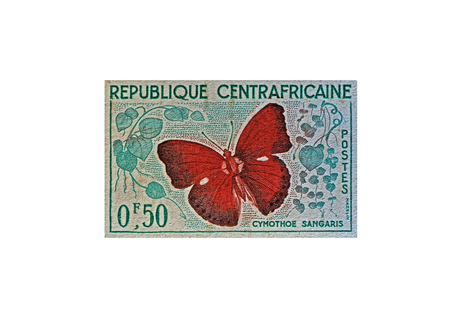 Zentralafrika 25 Briefmarken postfrisch/gestempelt