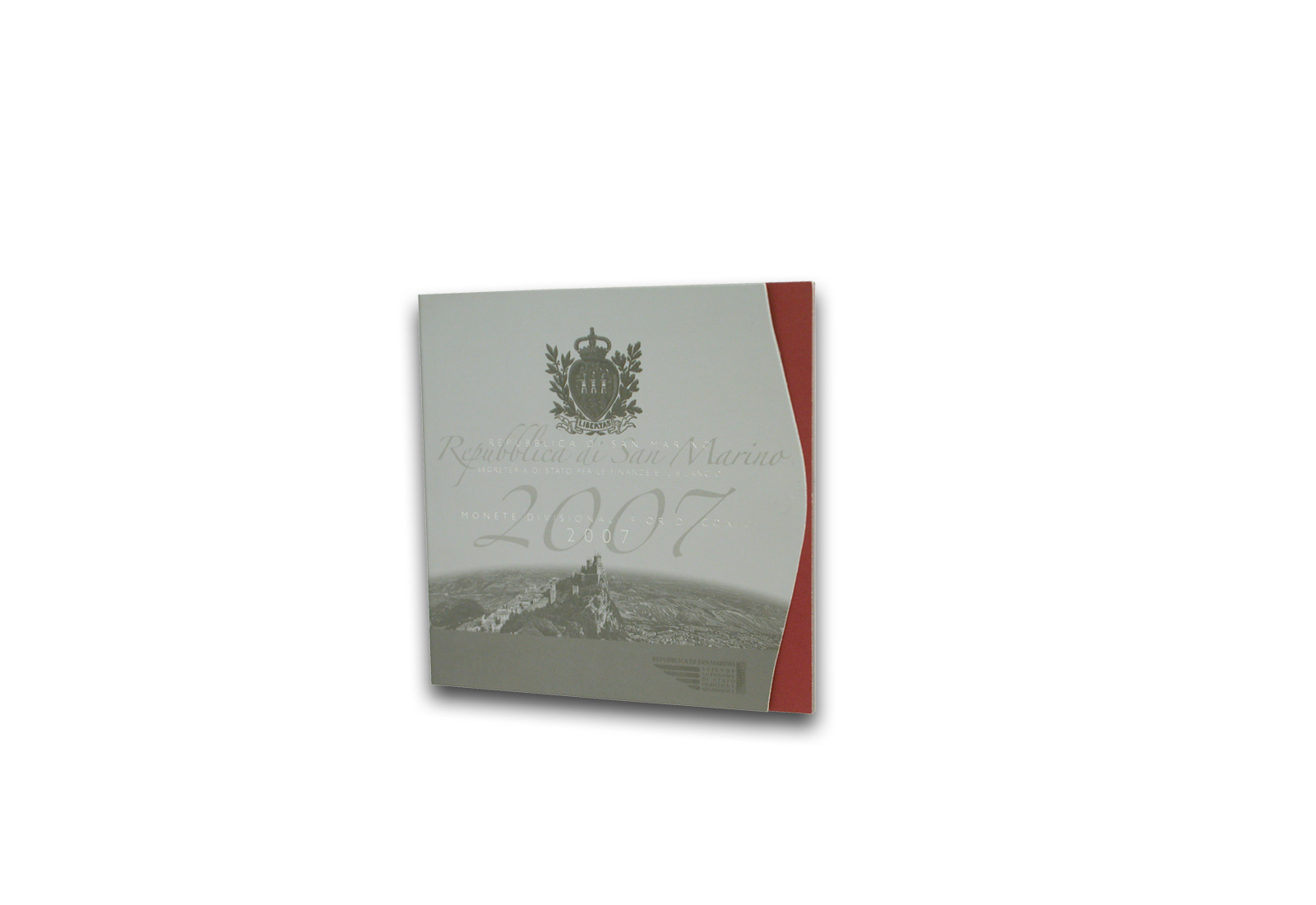 Kursmünzensatz 2007 San Marino st inkl. 5 Euro Silbermünze im Blister