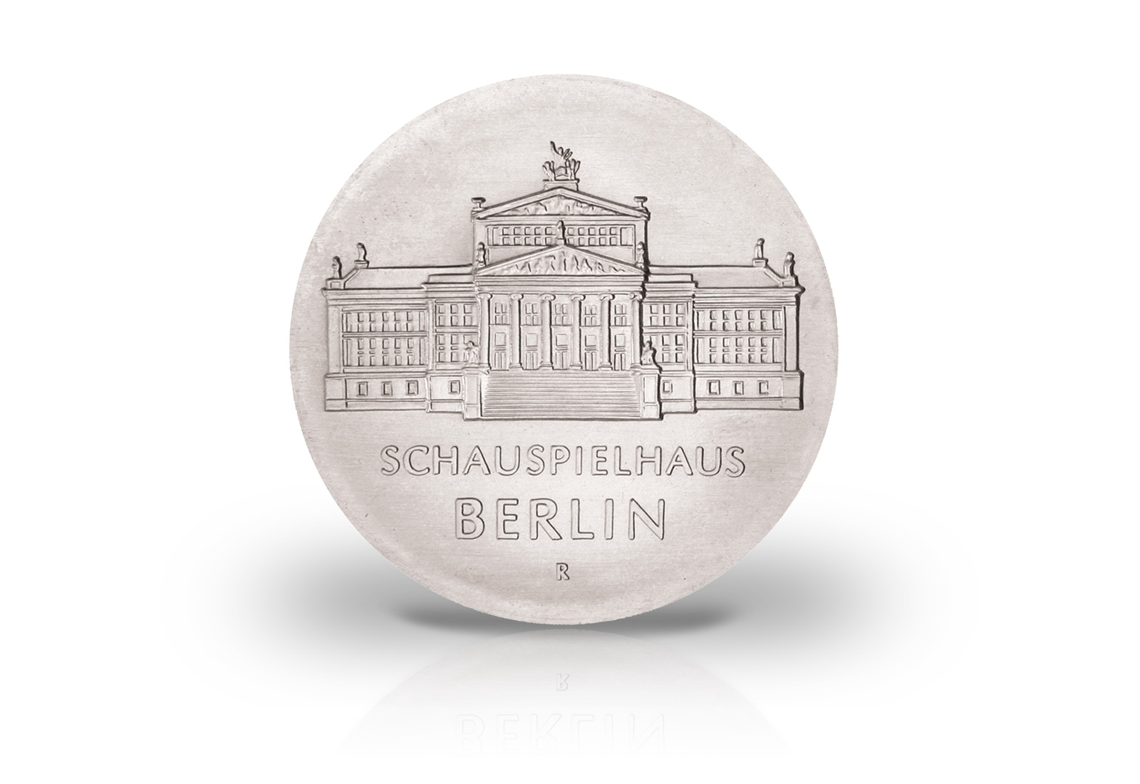 10 Mark Gedenkmünze 1987 DDR Schauspielhaus Berlin Jaeger-Nr. 1616