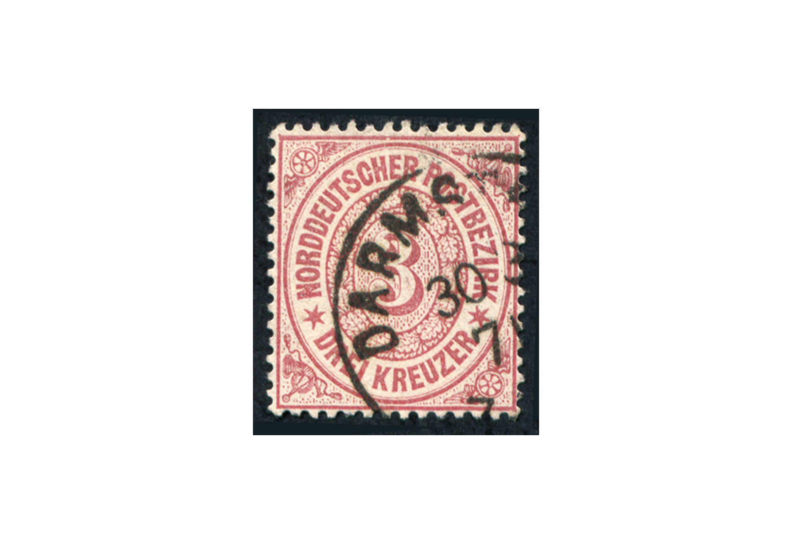 Briefmarke Altdeutschland Norddeutscher Bund Freimarke 1869 Michel Nr. 21 gestempelt