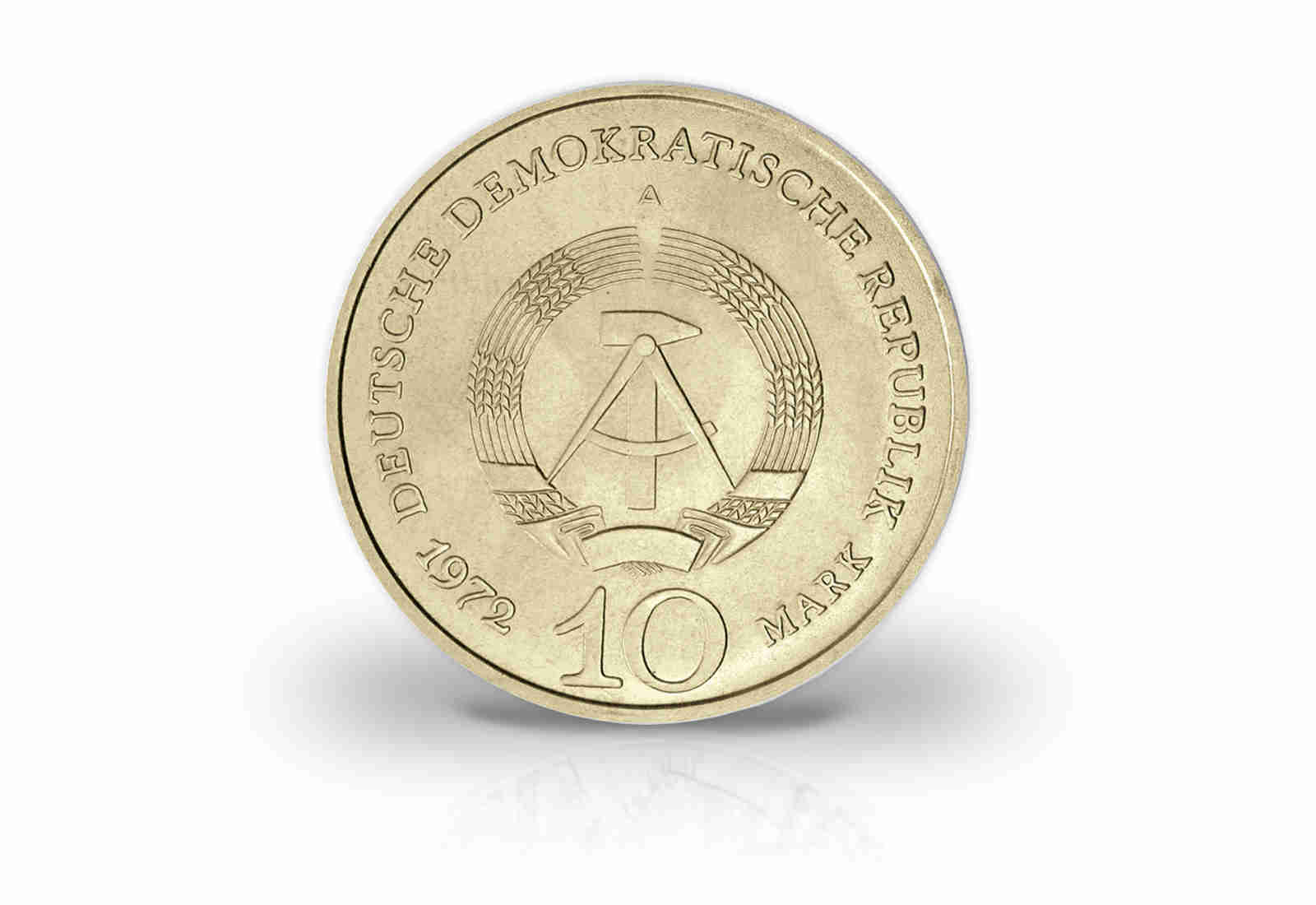 10 Mark Gedenkmünze 1970 DDR Buchenwald Jaeger-Nr. 1539
