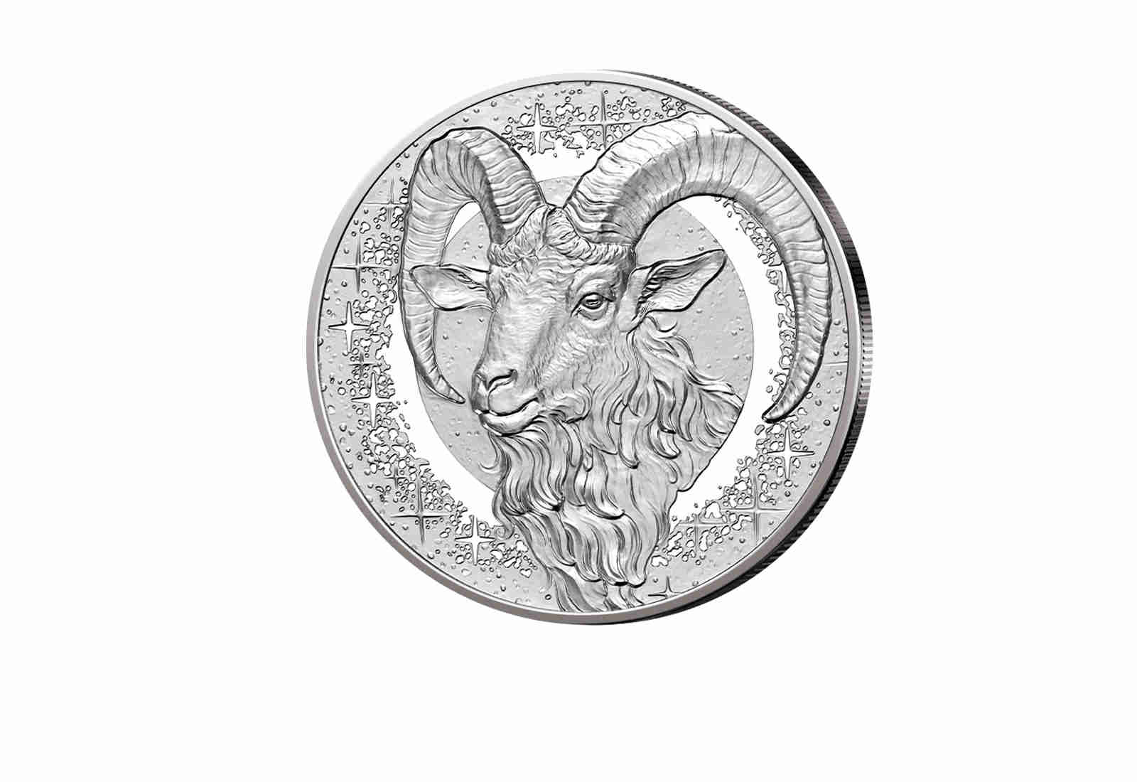 20 Euro Silbermünze  2025 Österreich Steinbock PP