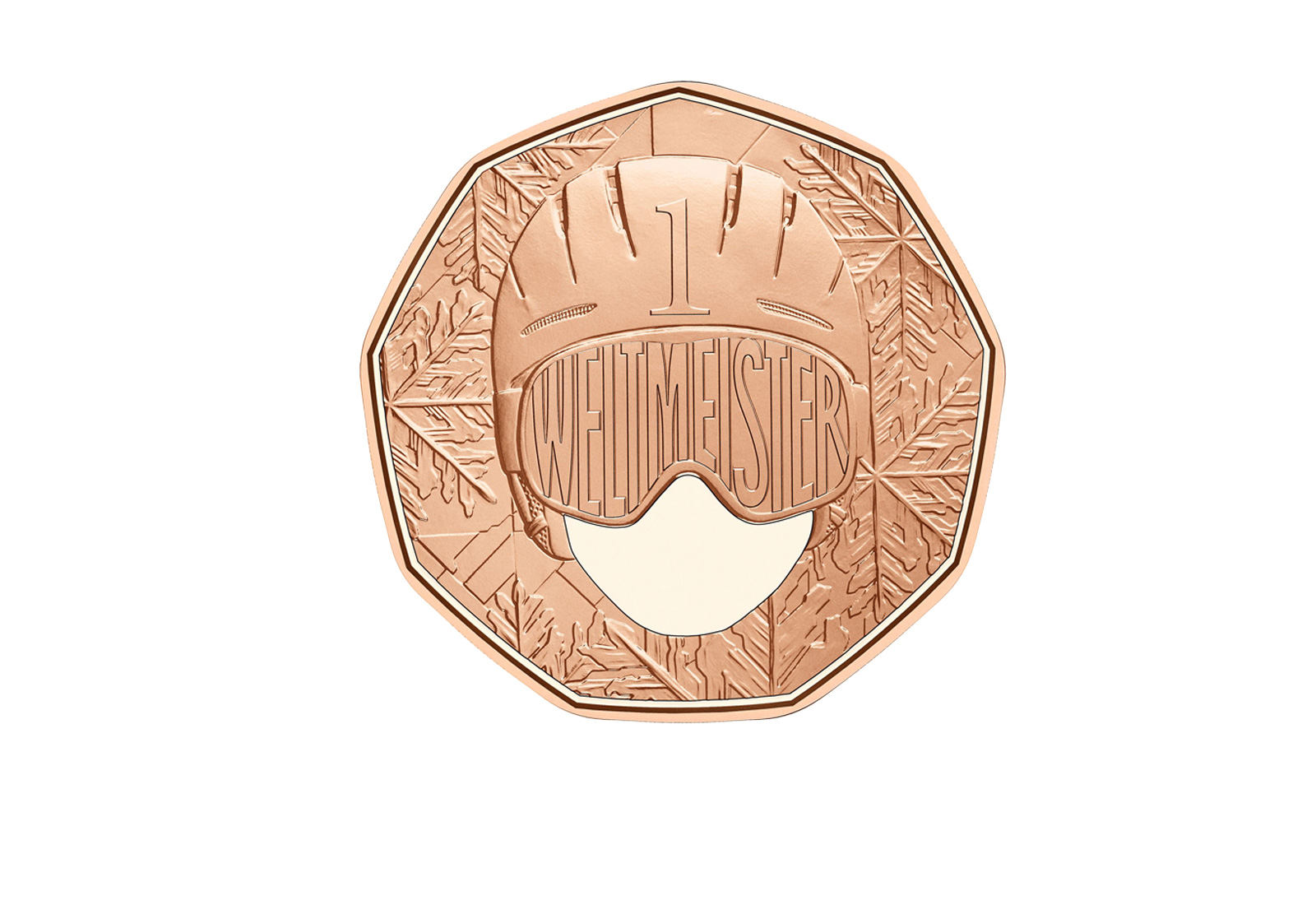 5 Euro Kupfer 2024 Österreich Saalbach 2025 bfr.