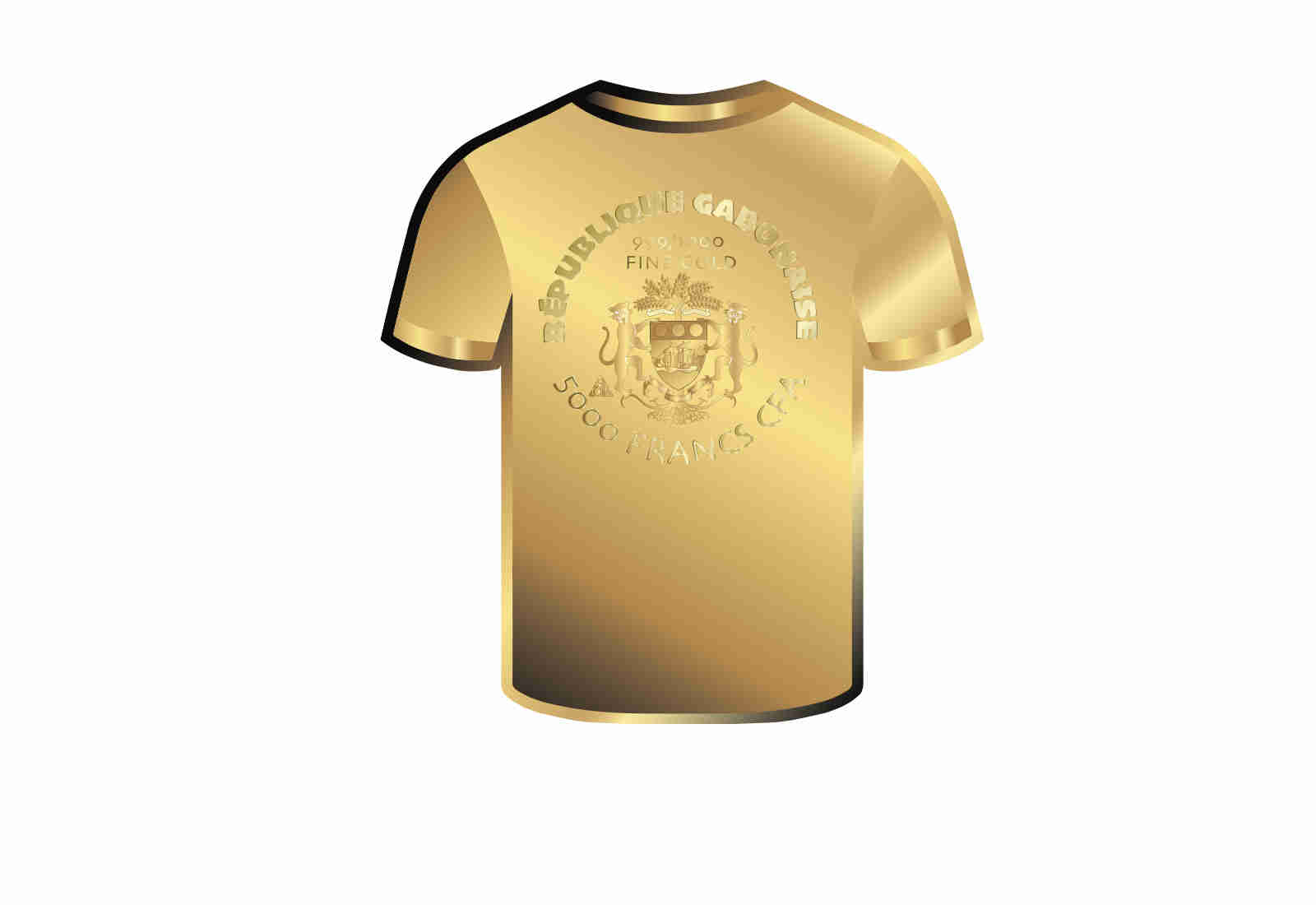 Goldmünze Trikot Deutschland 999/1000 Gold inkl. Etui