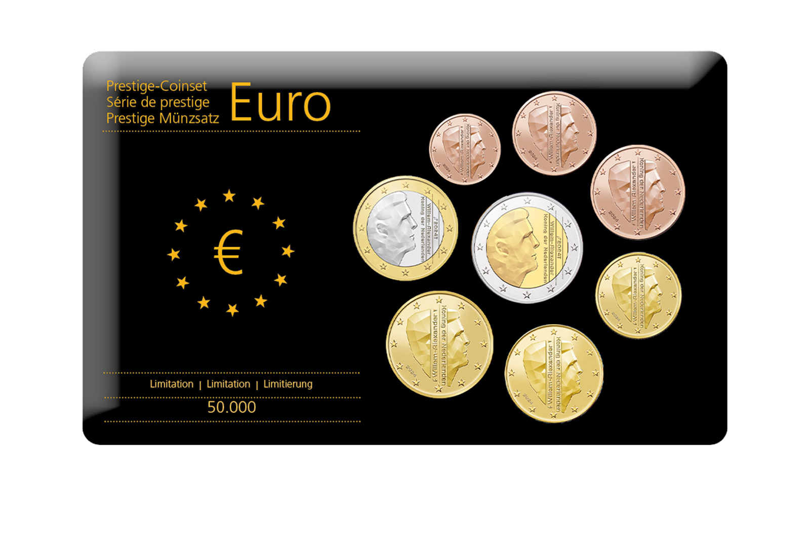 Eurosatz 2024 Niederlande im Blister bfr.