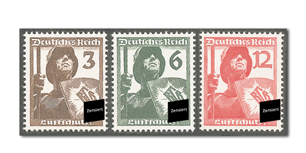 Deutsches Reich Mi.Nr. 643/45 postfrisch