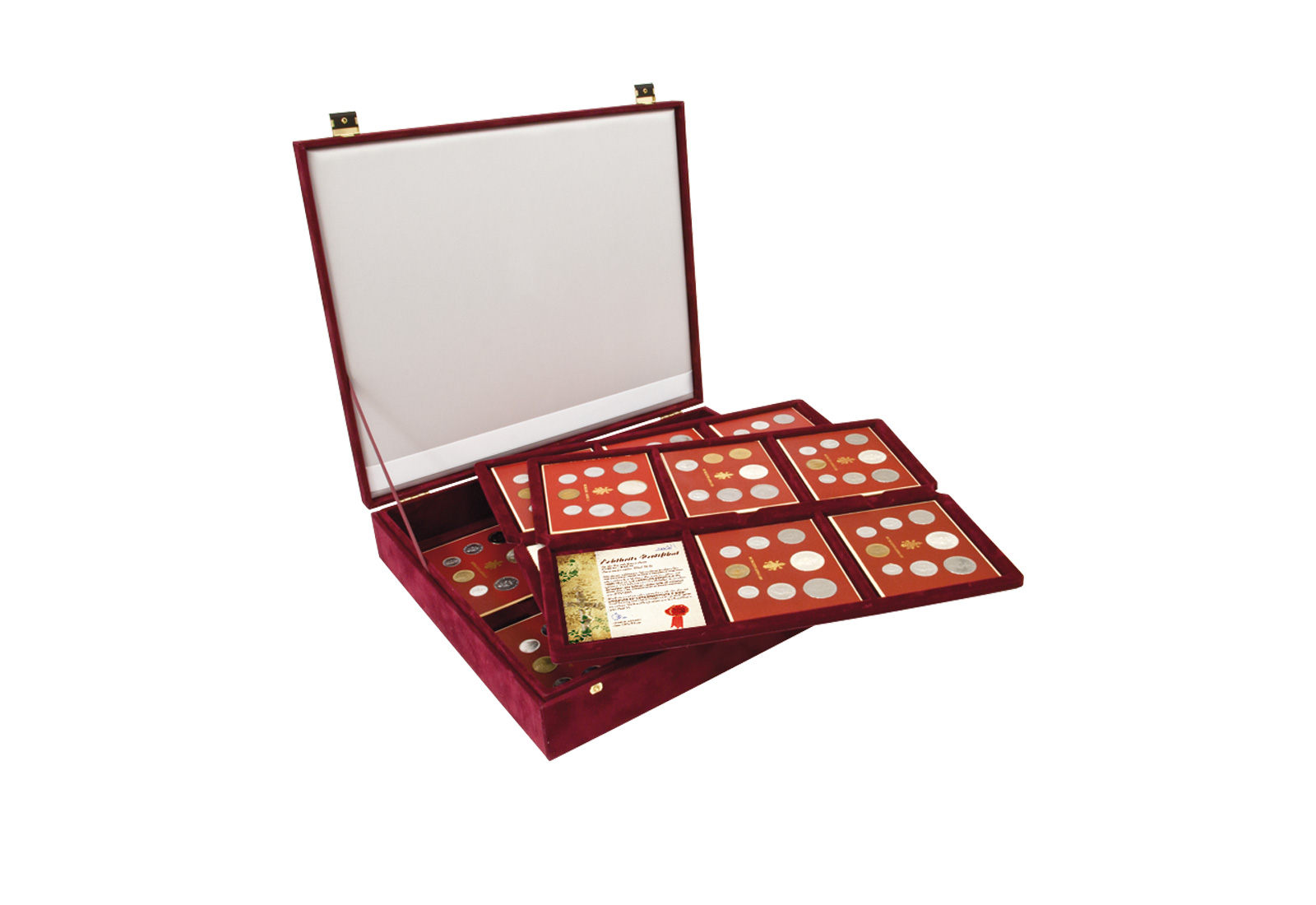 Kursmünzensätze 1963-1978 Vatikan Paolo VI.