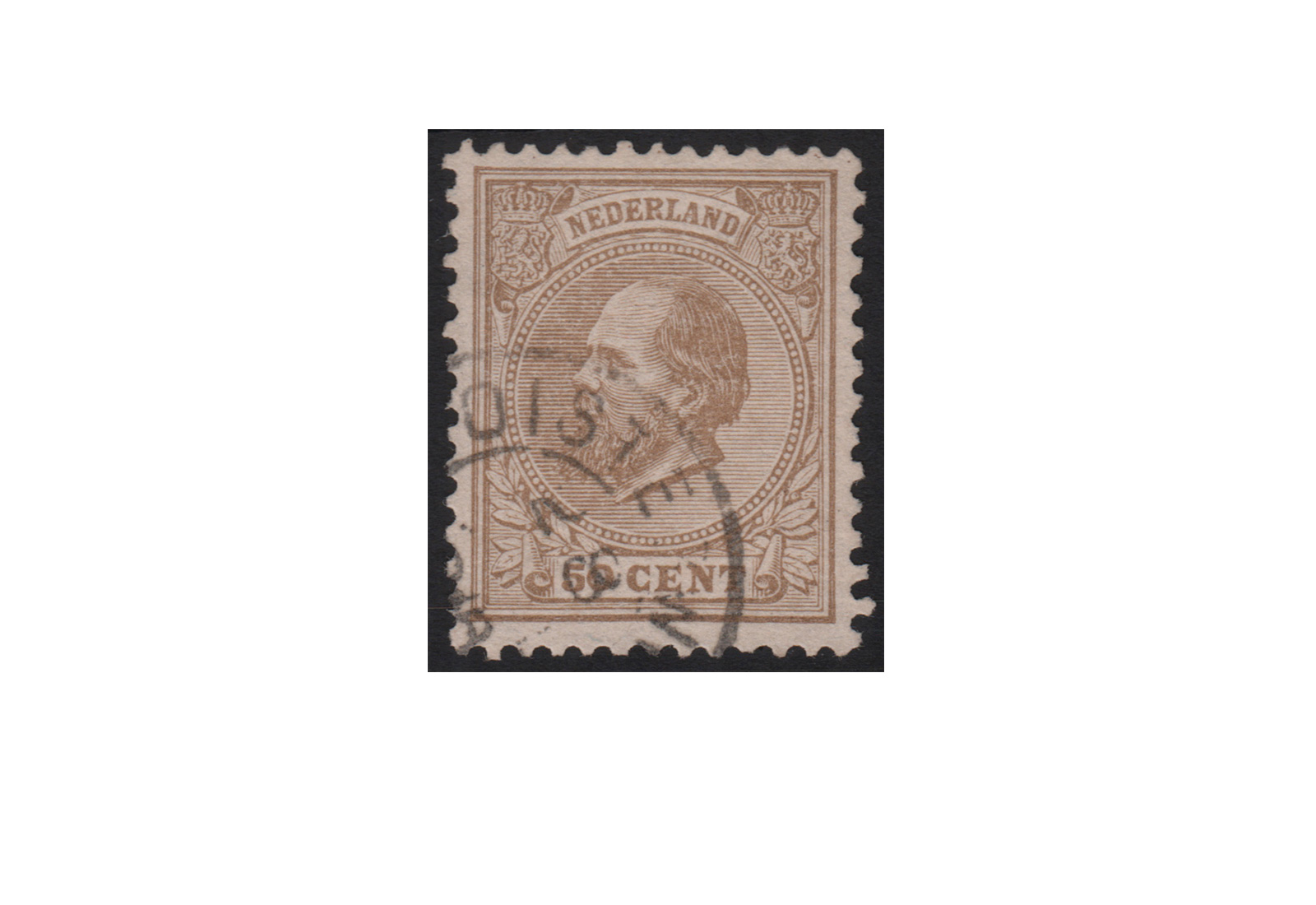 Niederlande Willem III. 1872/1888 Michel-Nr. 27 gestempelt