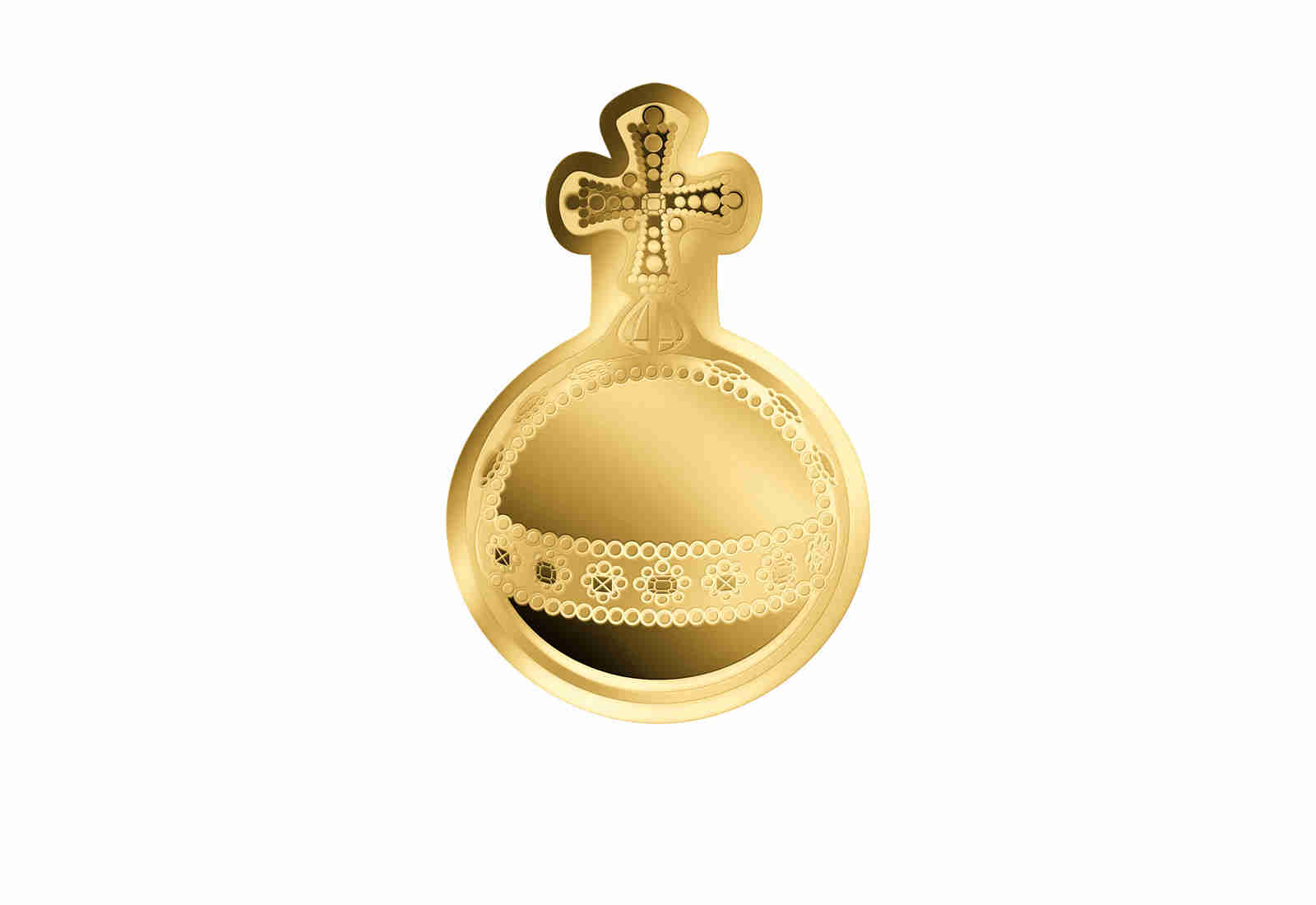 Goldmünze Motiv "Krönung König Charles III" Coincard 999/1000 Gold Geschenk