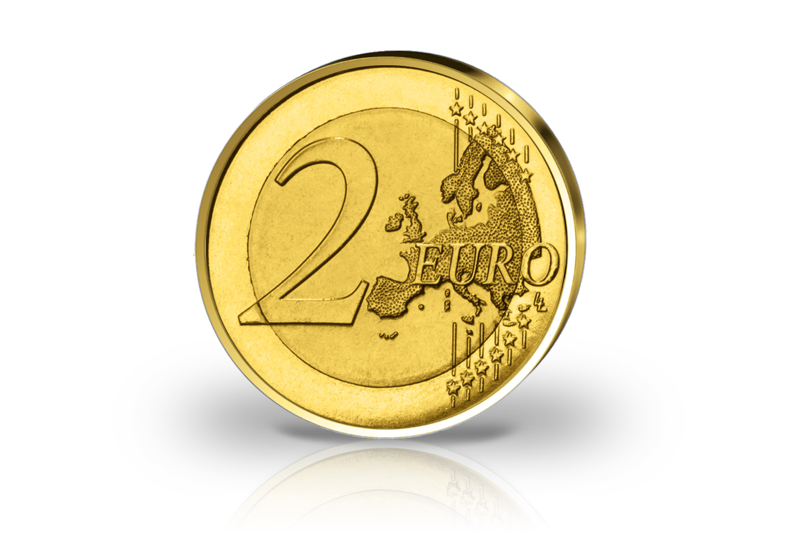 2 Euro Bundeskanzler 8er Kollektion mit Kaltemaille u. 24 kt Goldaufl.