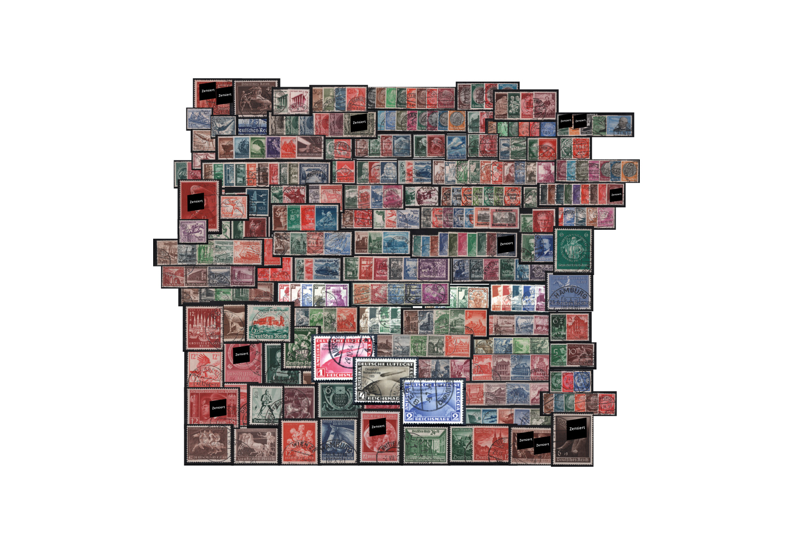 Briefmarken Deutsches Reich 1933-1945 Michel Nr. 479-910 gestempelt