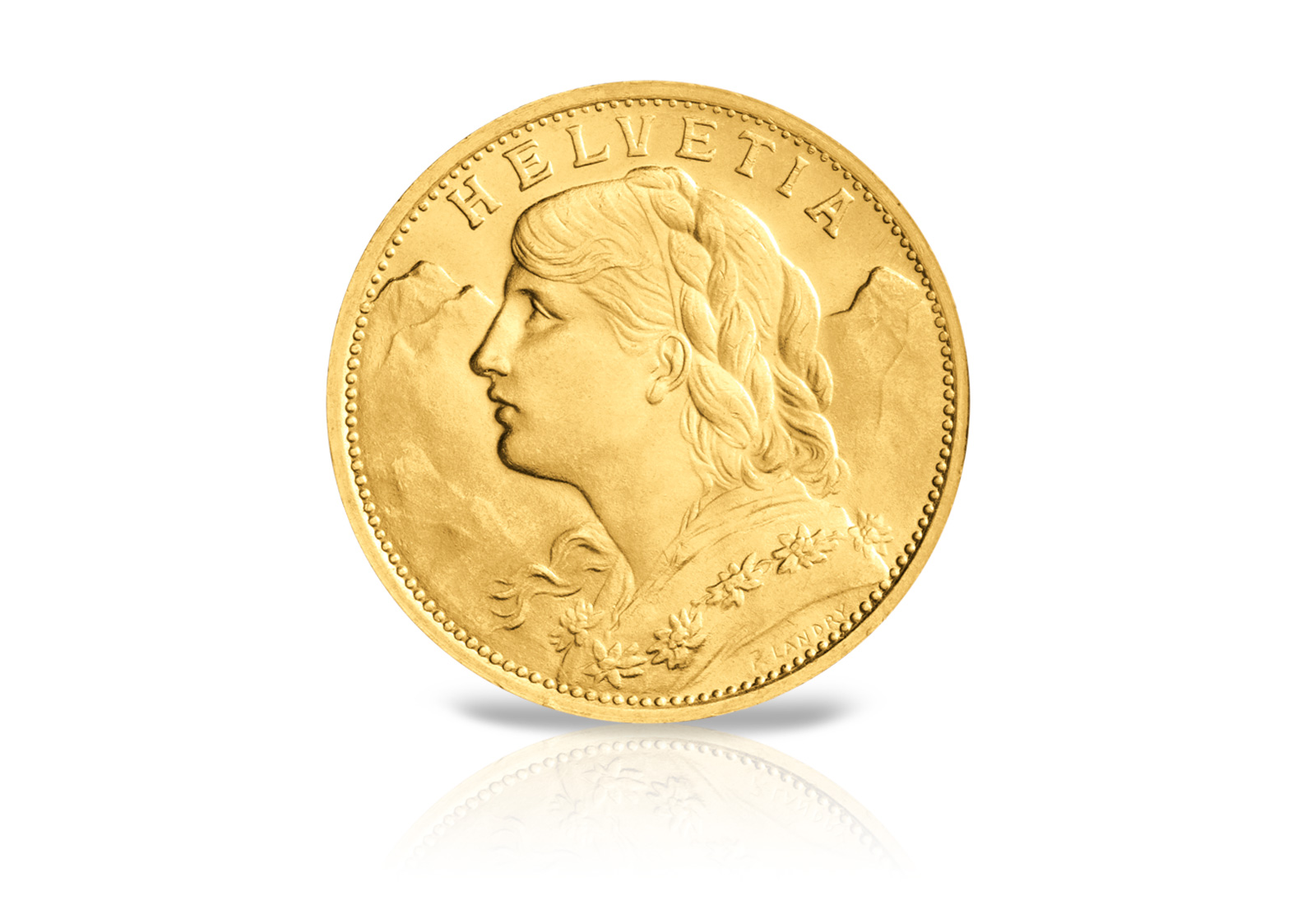 20 Franken Goldmünze Schweiz Vreneli Jahrgang unserer Wahl