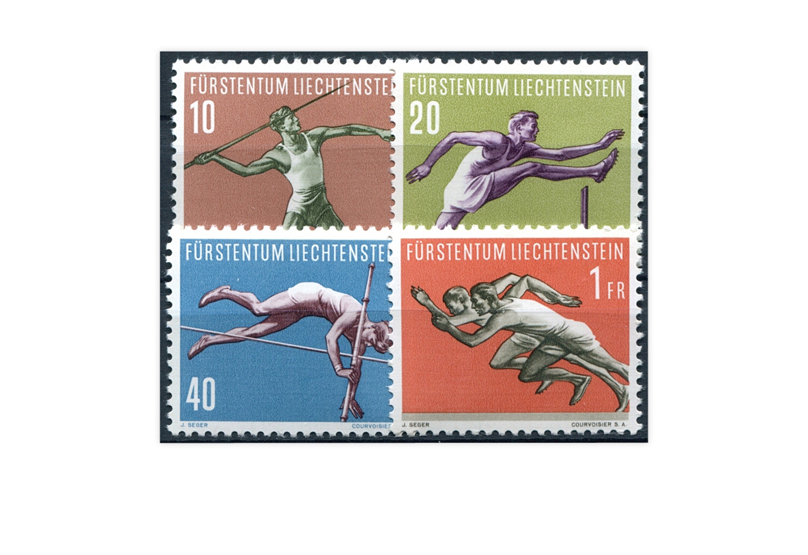 Liechtenstein Mi.Nr. 342/45 gest.
