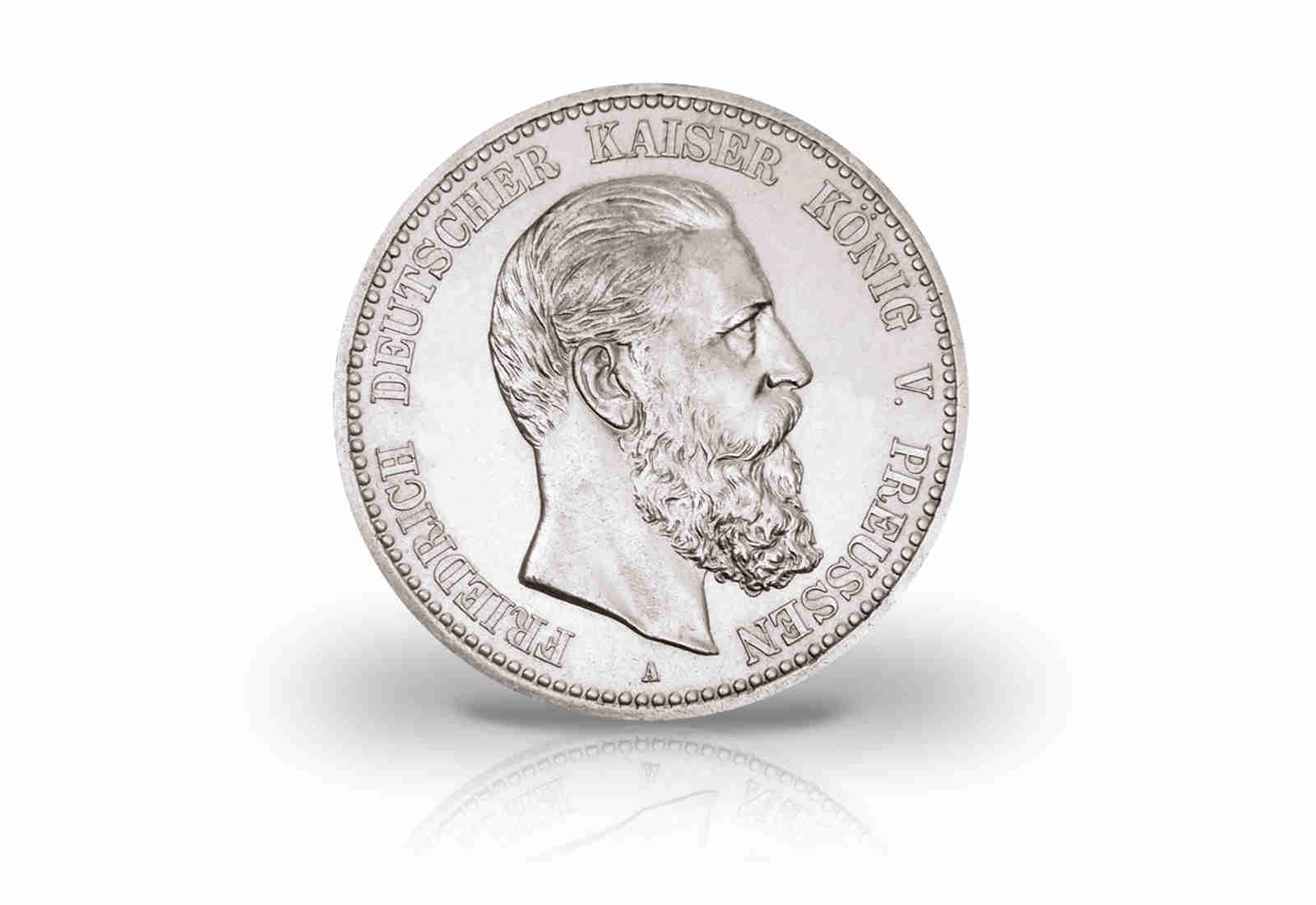 5 Mark 1888 Deutsches Kaiserreich Preußen Kaiser Friedrich III. Jaeger-Nr. 99
