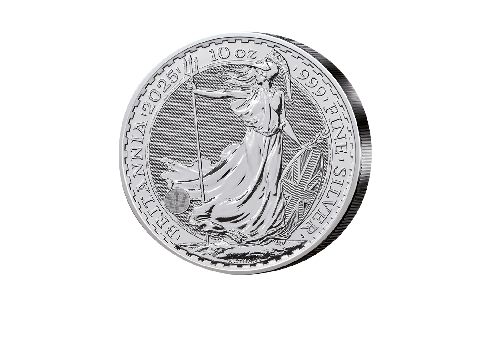 Britannia 10 oz Silbermünze 2025 Großbritannien
