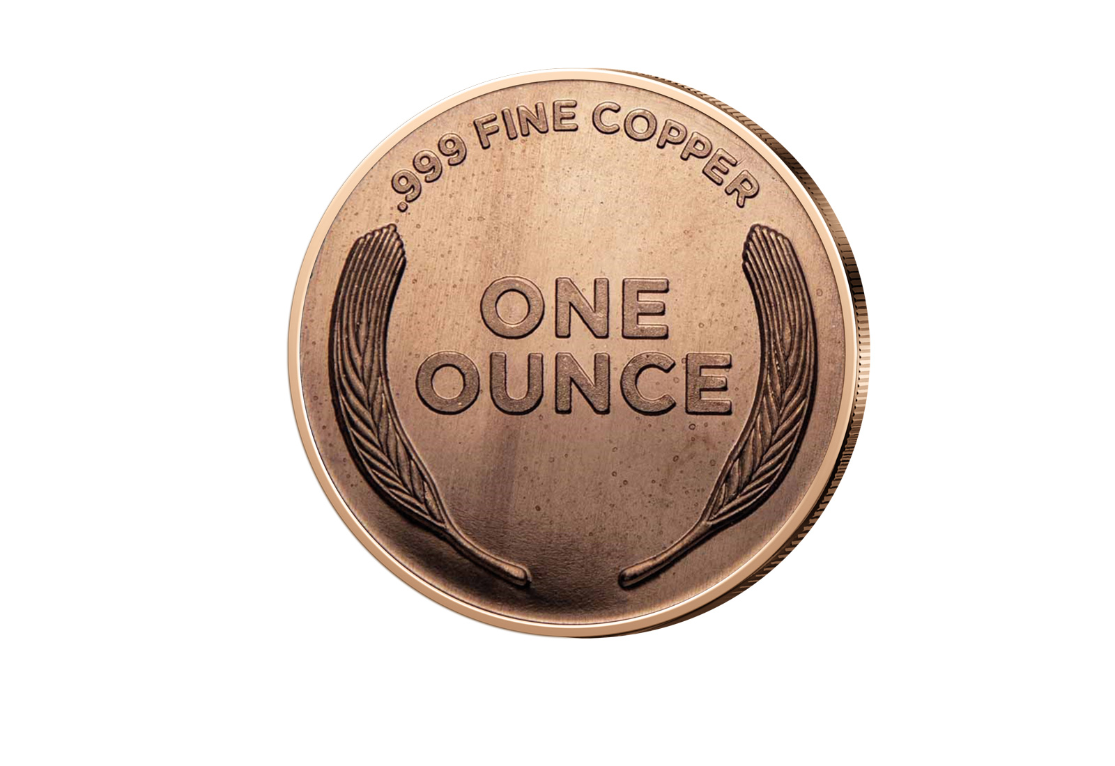 1 oz Kupferausgabe - Lincoln Wheat Cent in 999er Kupfer
