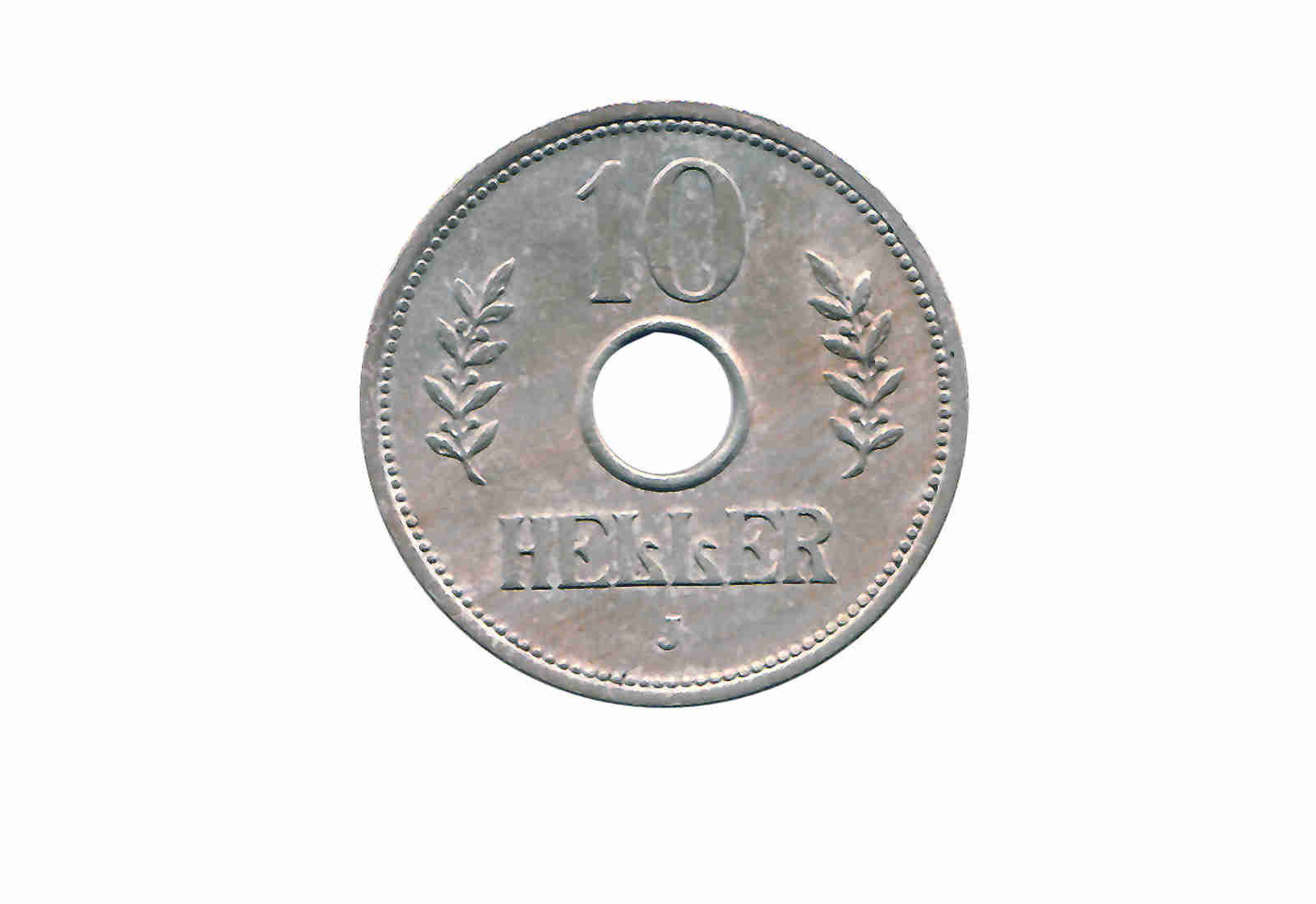 10 Heller 1908 - 1914 Deutsch - Ostafrika Jaeger-Nr. 719