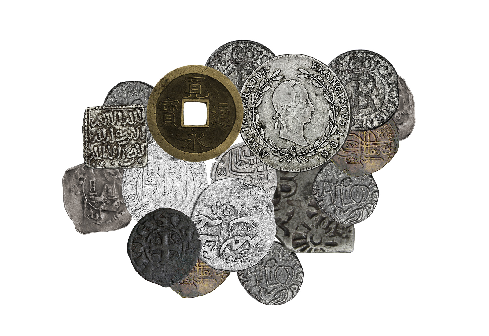 Zwei-Jahrtausend-Kollektion - 60 Original-Münzen aus aller Welt