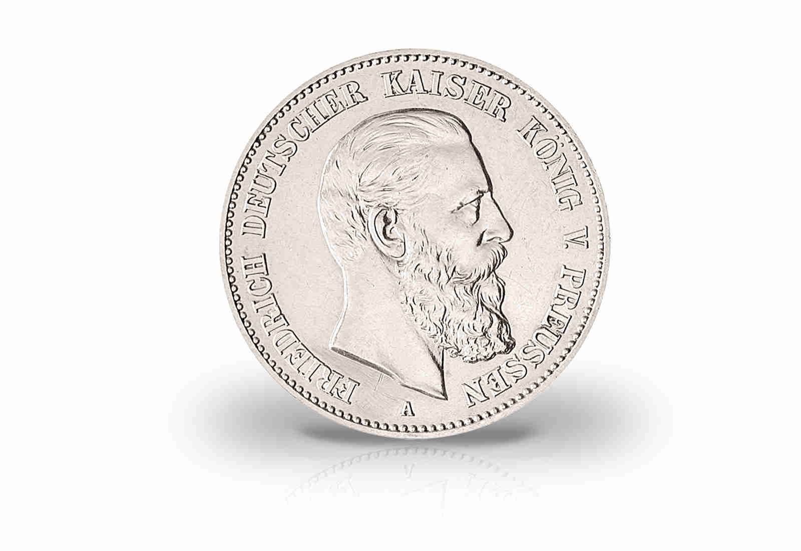 2 Mark 1888 Deutsches Kaiserreich Preußen Friedrich III. Jaeger-Nr. 98