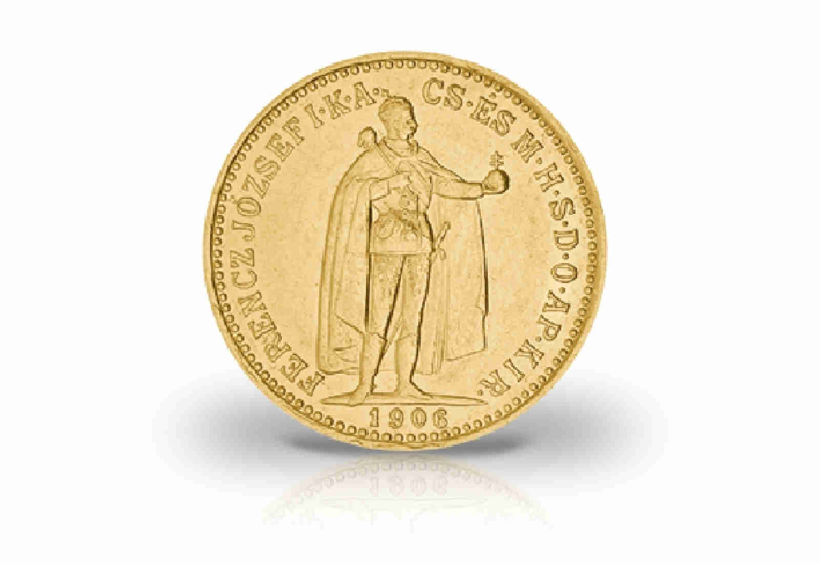 10 Korona Goldmünze 1892-1915 Österreich-Ungarn