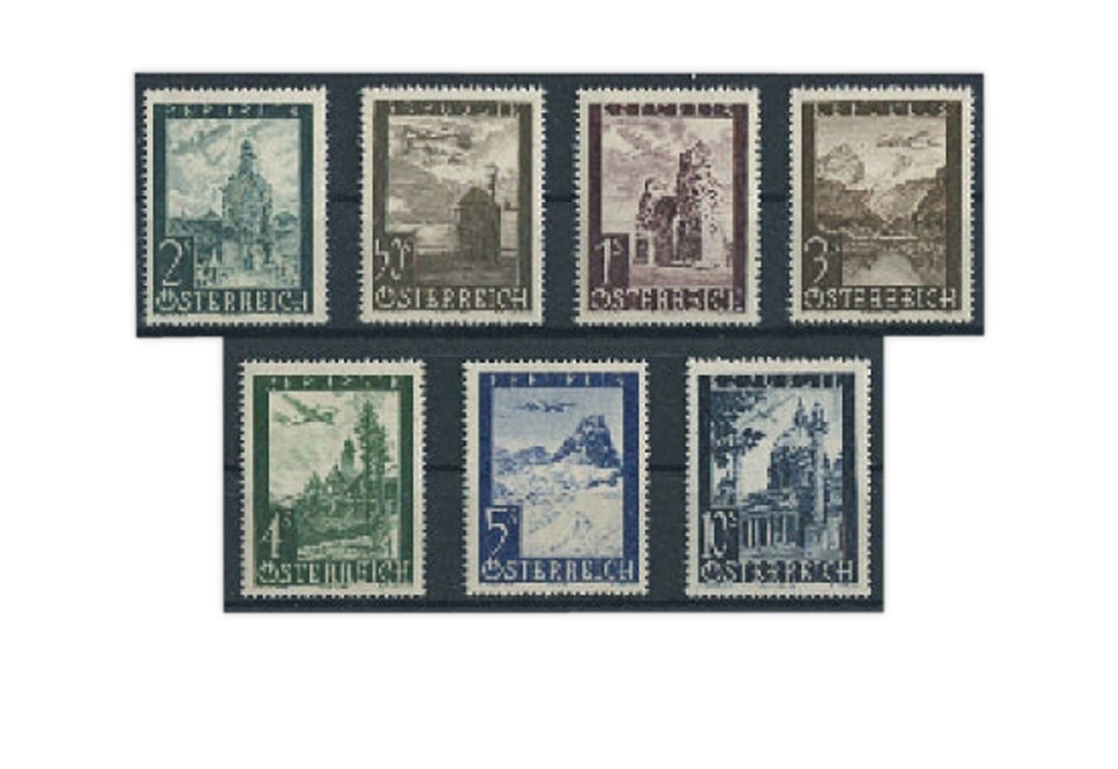 Österreich Frühausgaben Michel Nr. 822 / 8 postfrisch