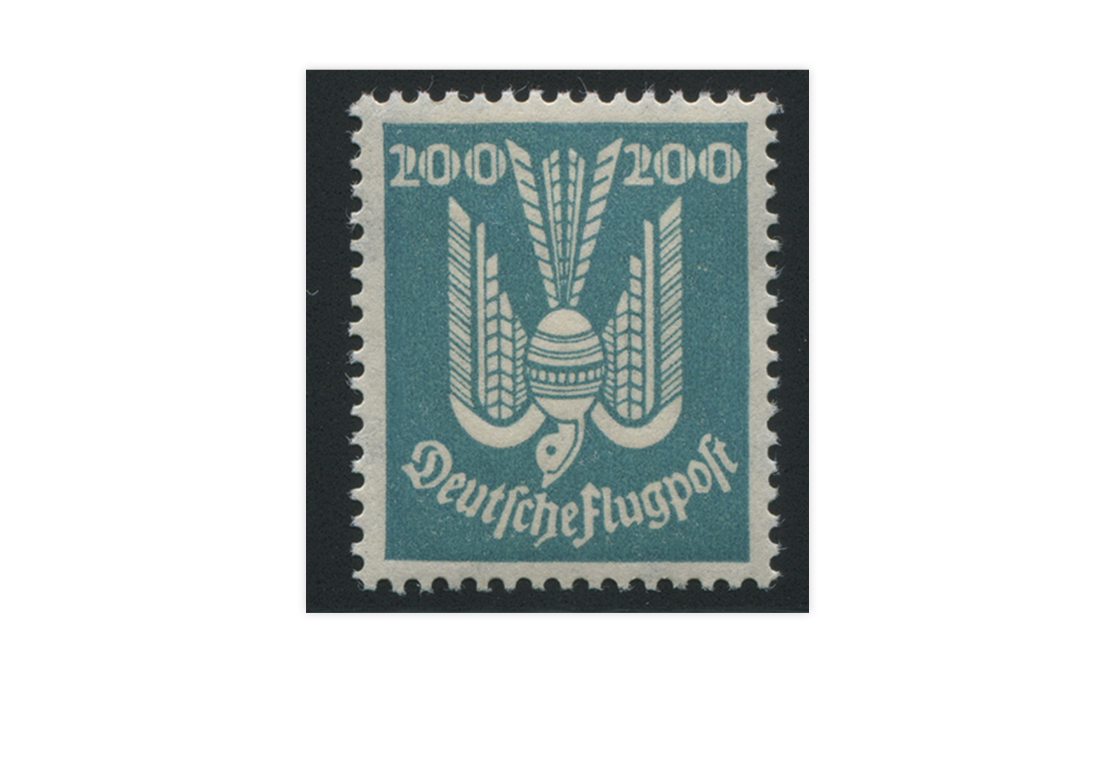 Briefmarke Deutsches Reich Holztaube 1924 Michel-Nr. 349 X postfrisch