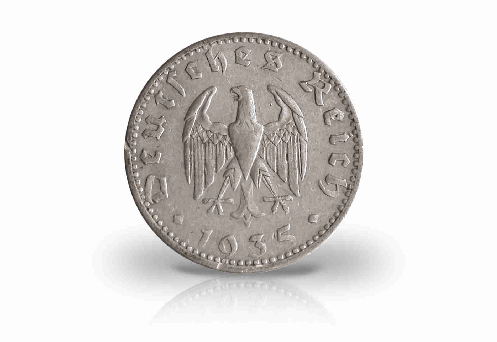 Drittes Reich 50 Reichspfennig 1935 J. 368