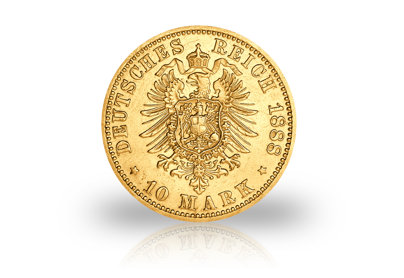 10 Mark und 20 Mark Goldmünzen 1888 Deutsches Kaiserreich Preußen Friedrich III. 2er Set Jaeger-Nr. 247, 248