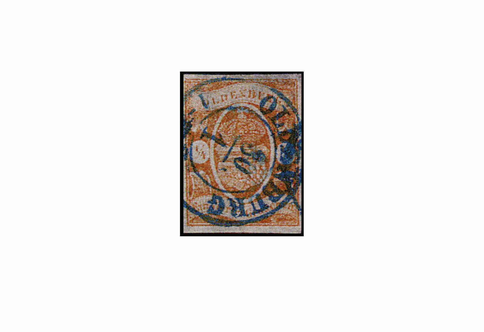 Briefmarke Altdeutschland Oldenburg Freimarke 1861 Michel-Nr. 9 gestempelt geprüft