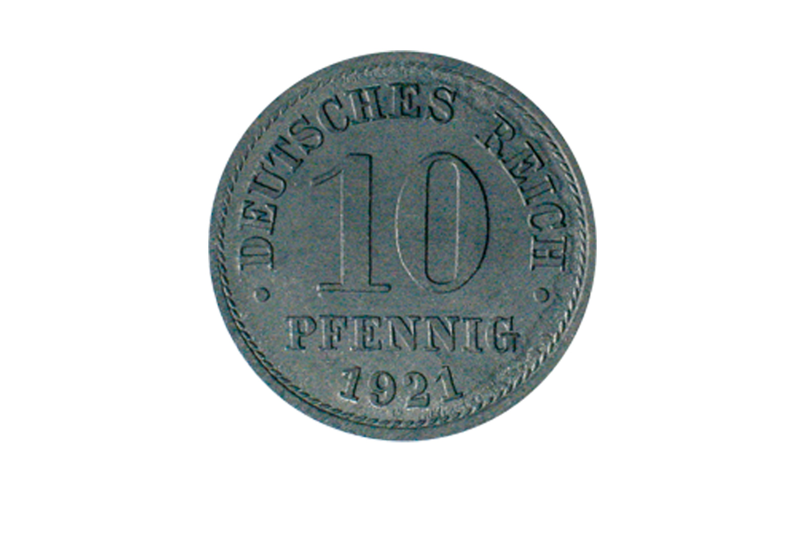 10 Pfennig 1917-1922 Kaiserreich Umlaufmünzen Jaeger-Nr. 299