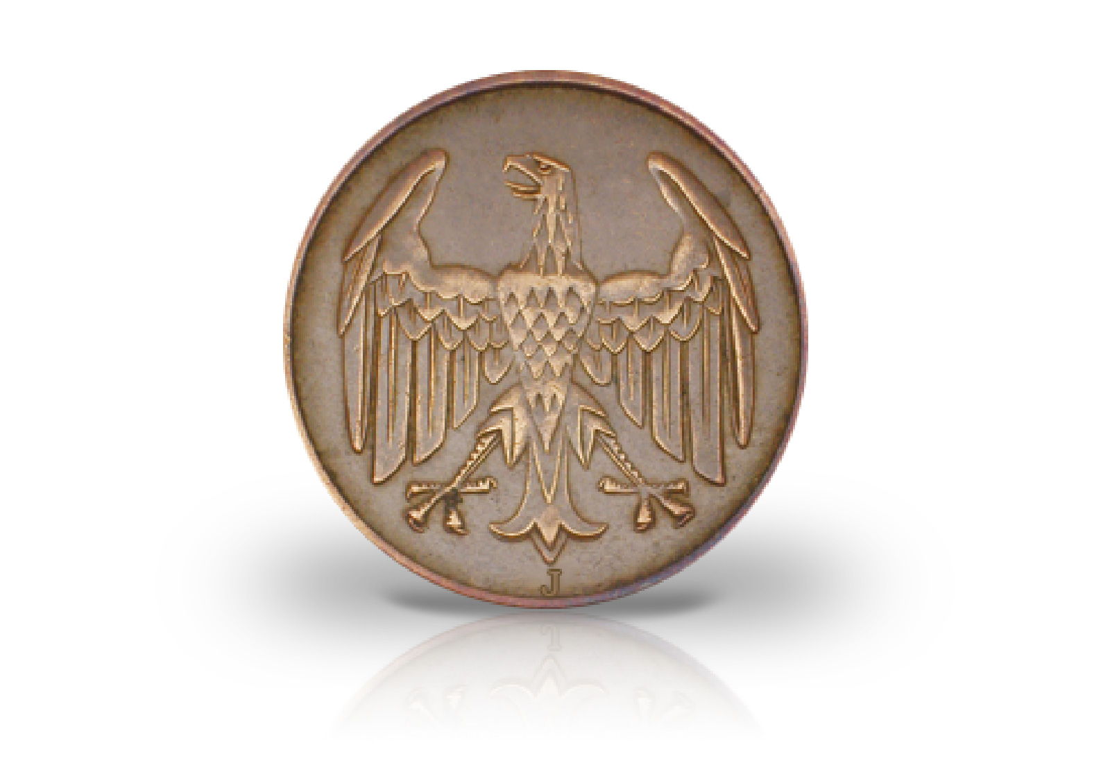 4 Pfennig 1932 Weimarer Republik Brüningtaler Prägestätte J Jaeger-Nr. 315