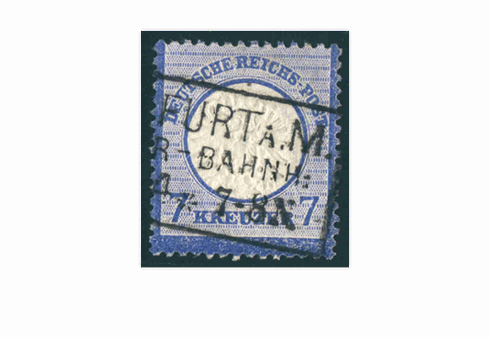 Briefmarke Deutsches Reich Brustschild 1872 Michel-Nr. 26 gestempelt