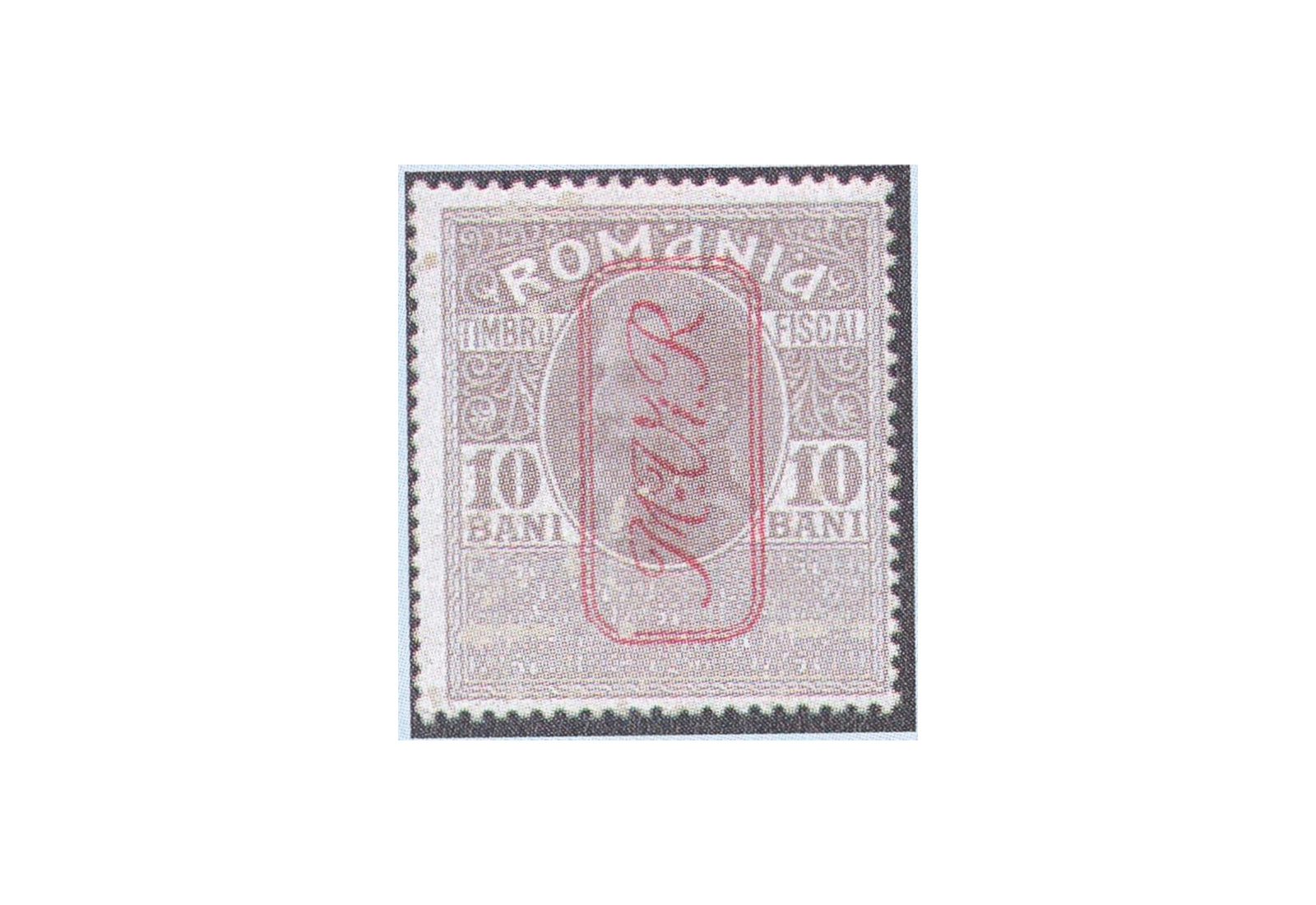 Briefmarke Rumänien Dt. Besetzung I. Weltkrieg Zwangszuschlagsmarke MiNr.: 6 gest.