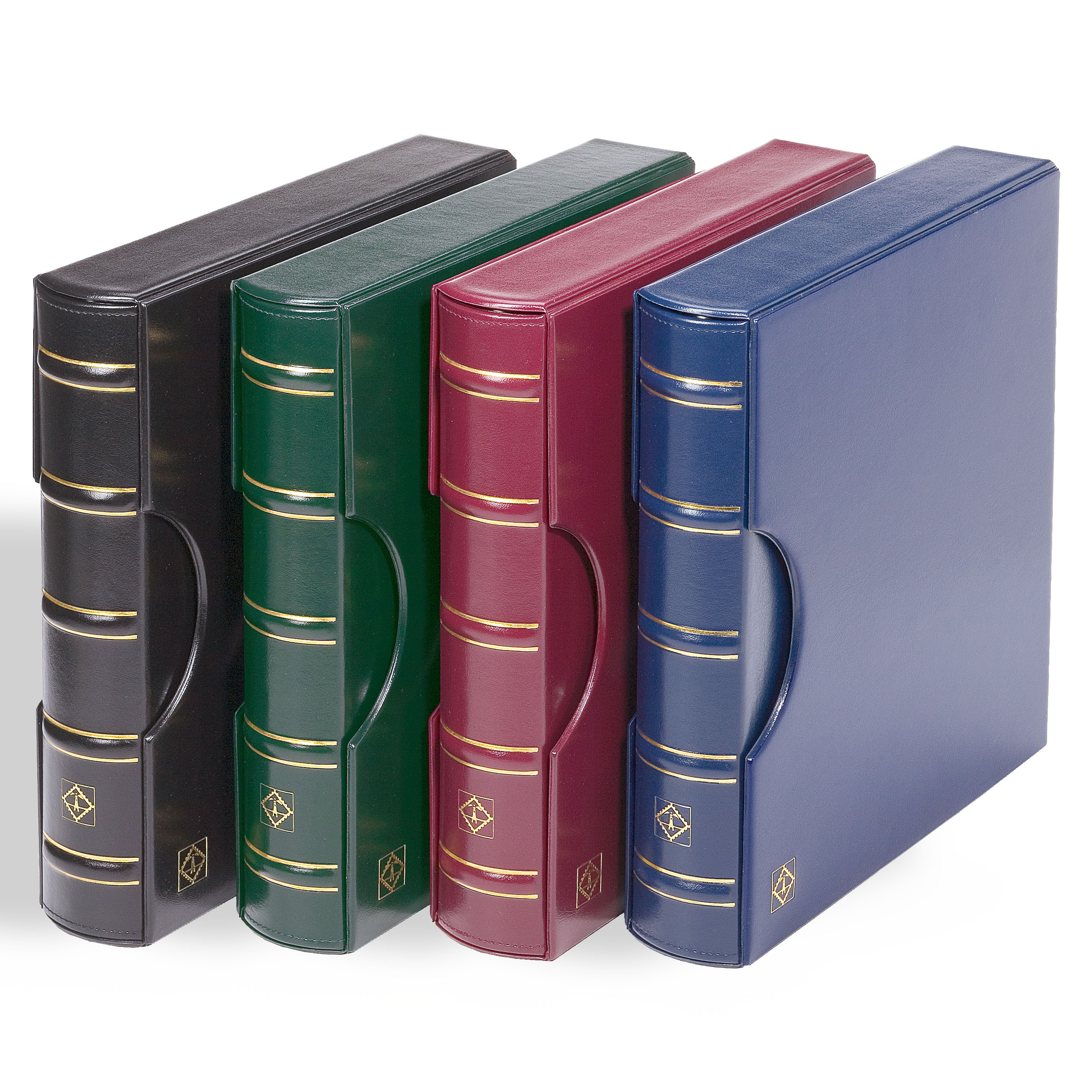 Ringbinder "Excellent DE", inkl. Schutzkassette (blau)