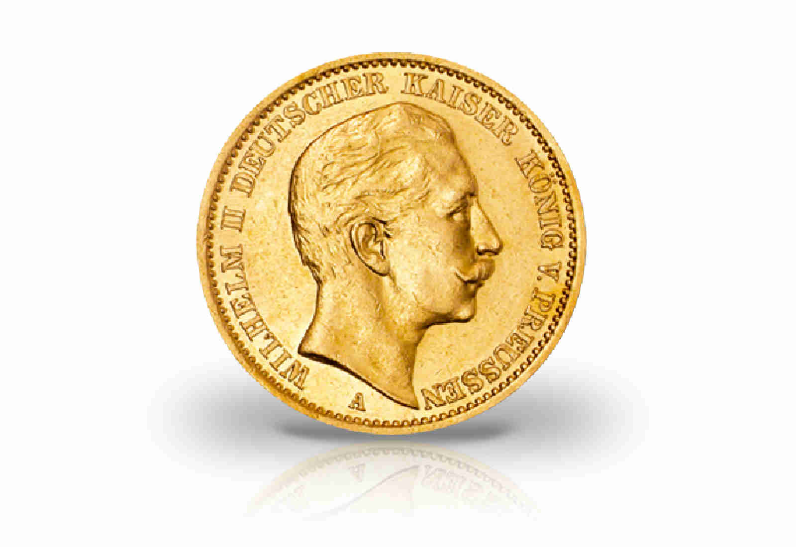 20 Mark Goldmünze 1888 Deutsches Kaiserreich Preußen Kaiser Wilhelm II. Jaeger-Nr. 250