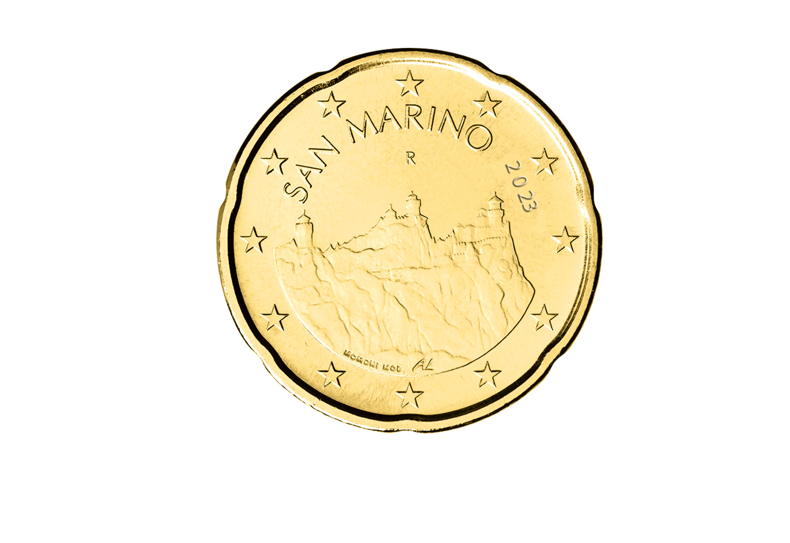 San Marino 2023 PP - 20 Cent "Montale, La Fratta, La Guaita"