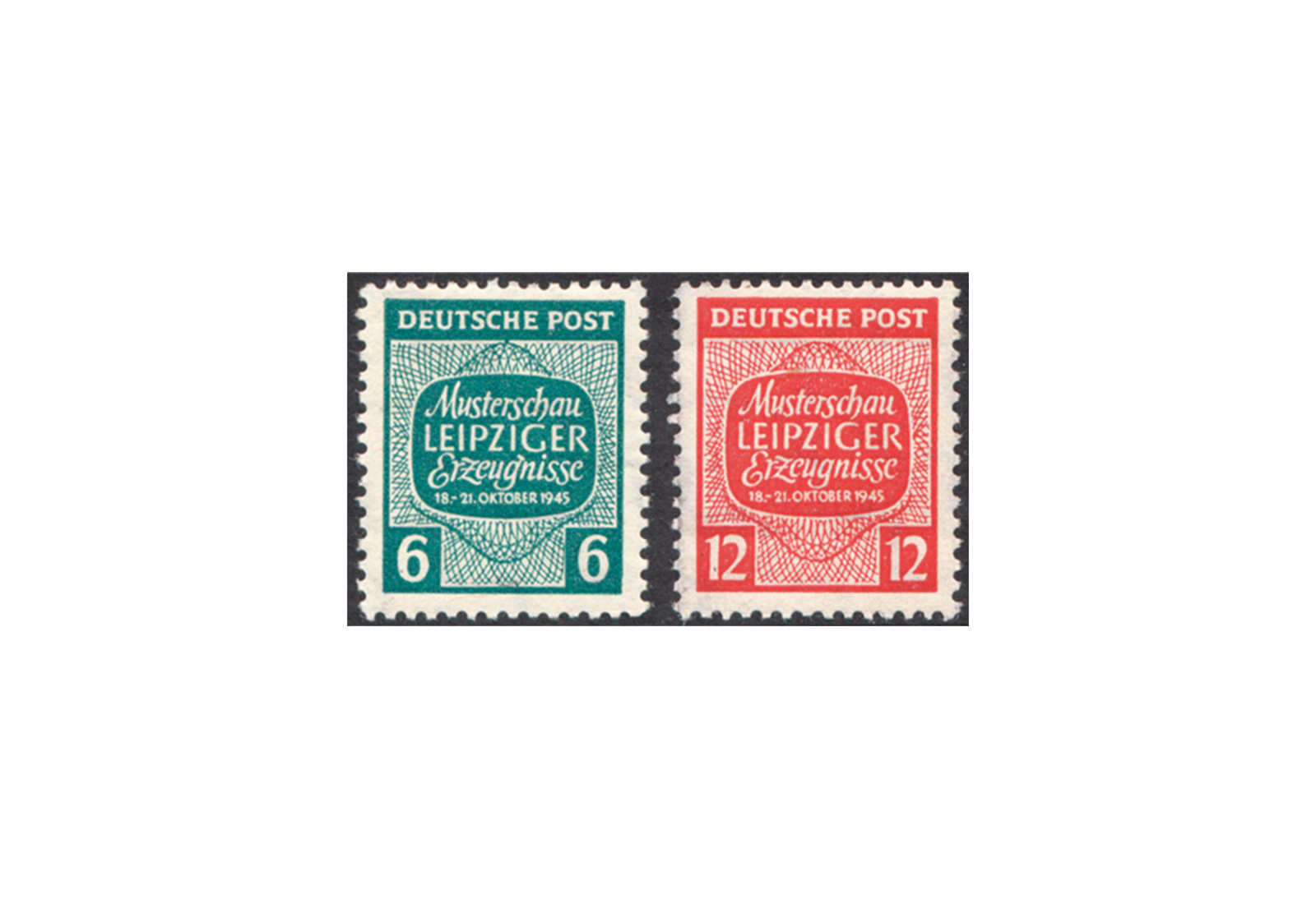 SBZ Mi.Nr. 124 X/125 X postfrisch