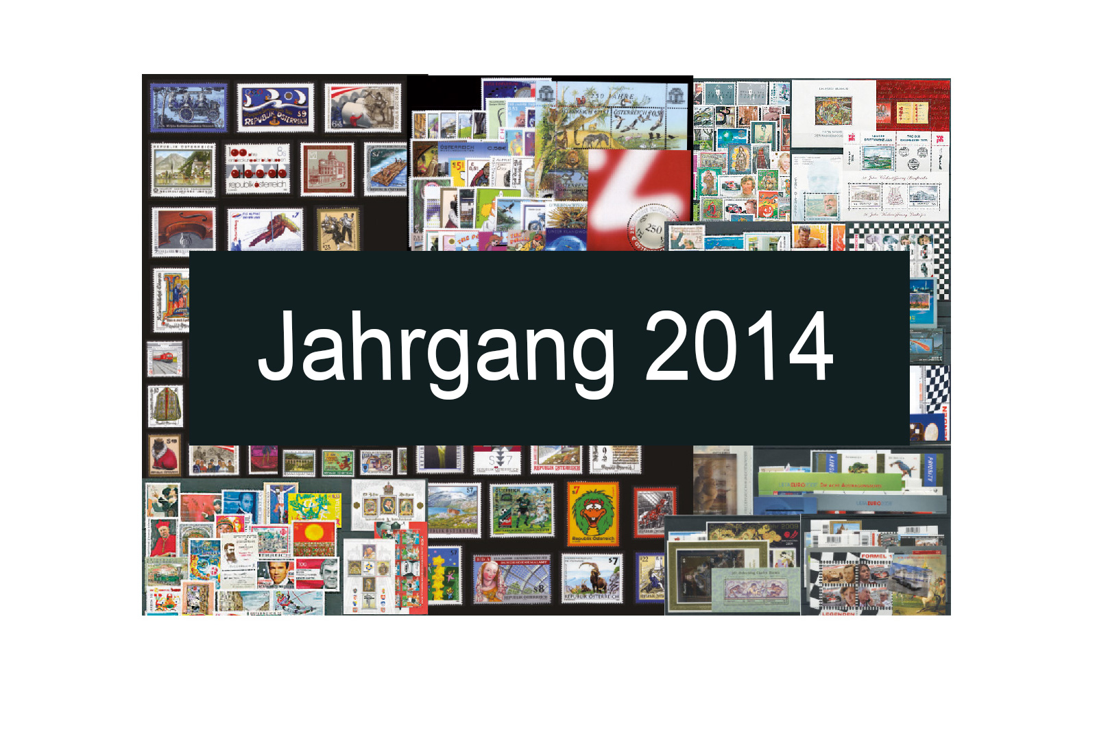 Österreich Jahrgang 2013 Michel Nr. 3043 bis 3114 gestempelt