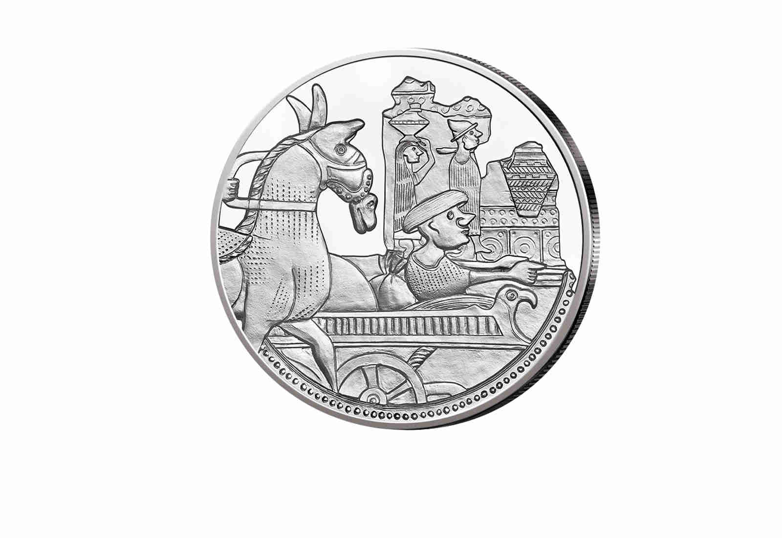 20 Euro Silbermünze 2024 Österreich Salzhandel PP