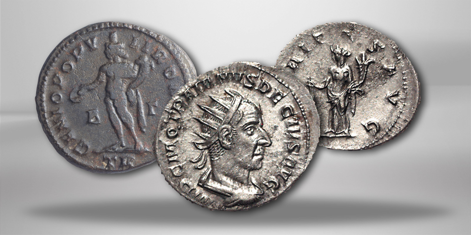 Münzenlot 3 antike Münzen unserer Wahl