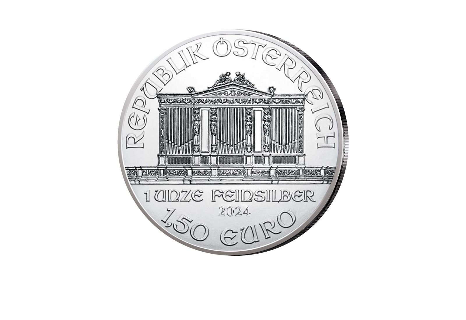 Wiener Philharmoniker 1 oz Silber 2024 Österreich