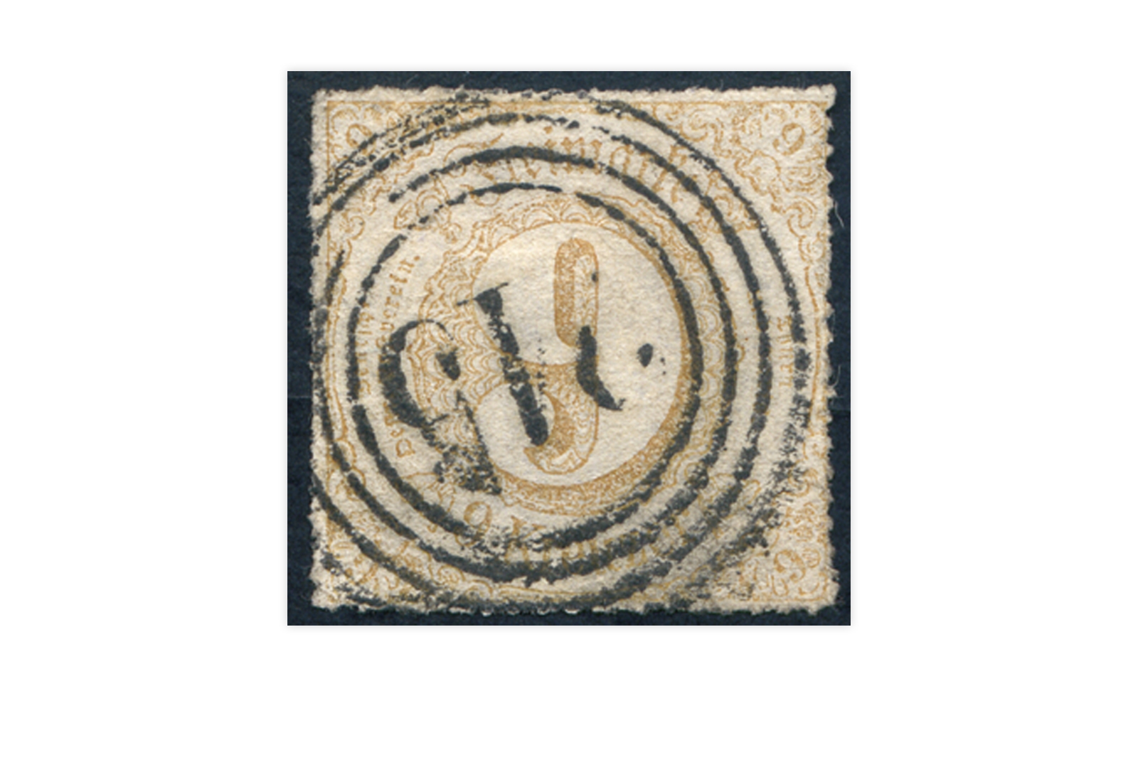 Briefmarke Altdeutschland Thurn und Taxis Freimarke 1865 Michel-Nr. 44 gestempelt