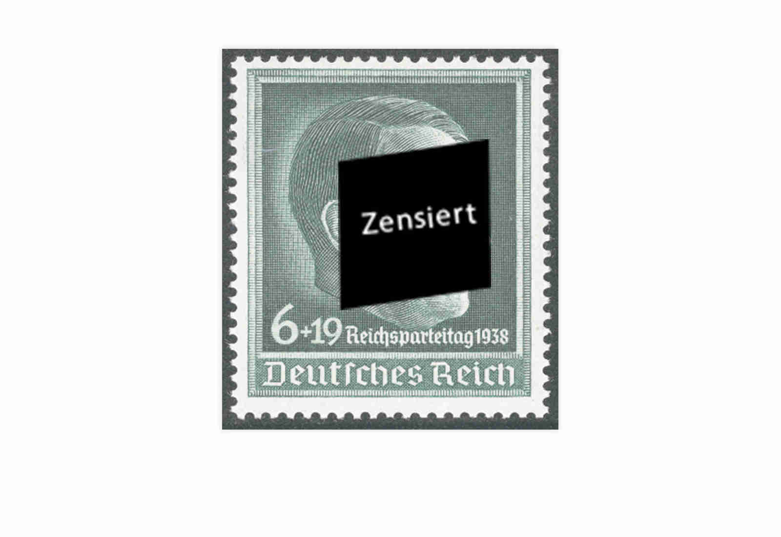 Briefmarken Deutsches Reich Nürnberger Reichsparteitag Michel-Nr. 672 x postfrisch