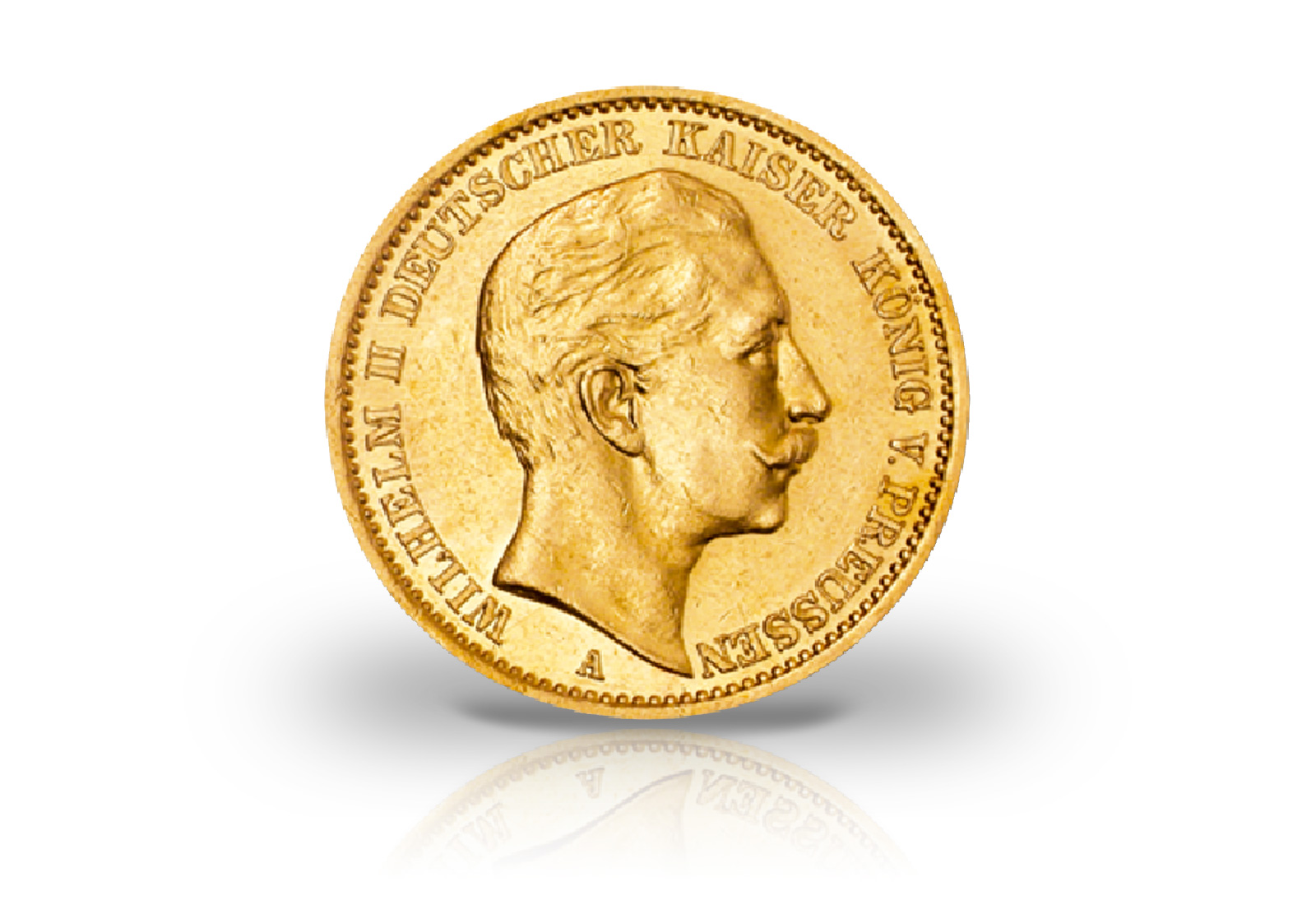 20 Mark Goldmünze 1888 Deutsches Kaiserreich Preußen Kaiser Wilhelm II. Jaeger-Nr. 250